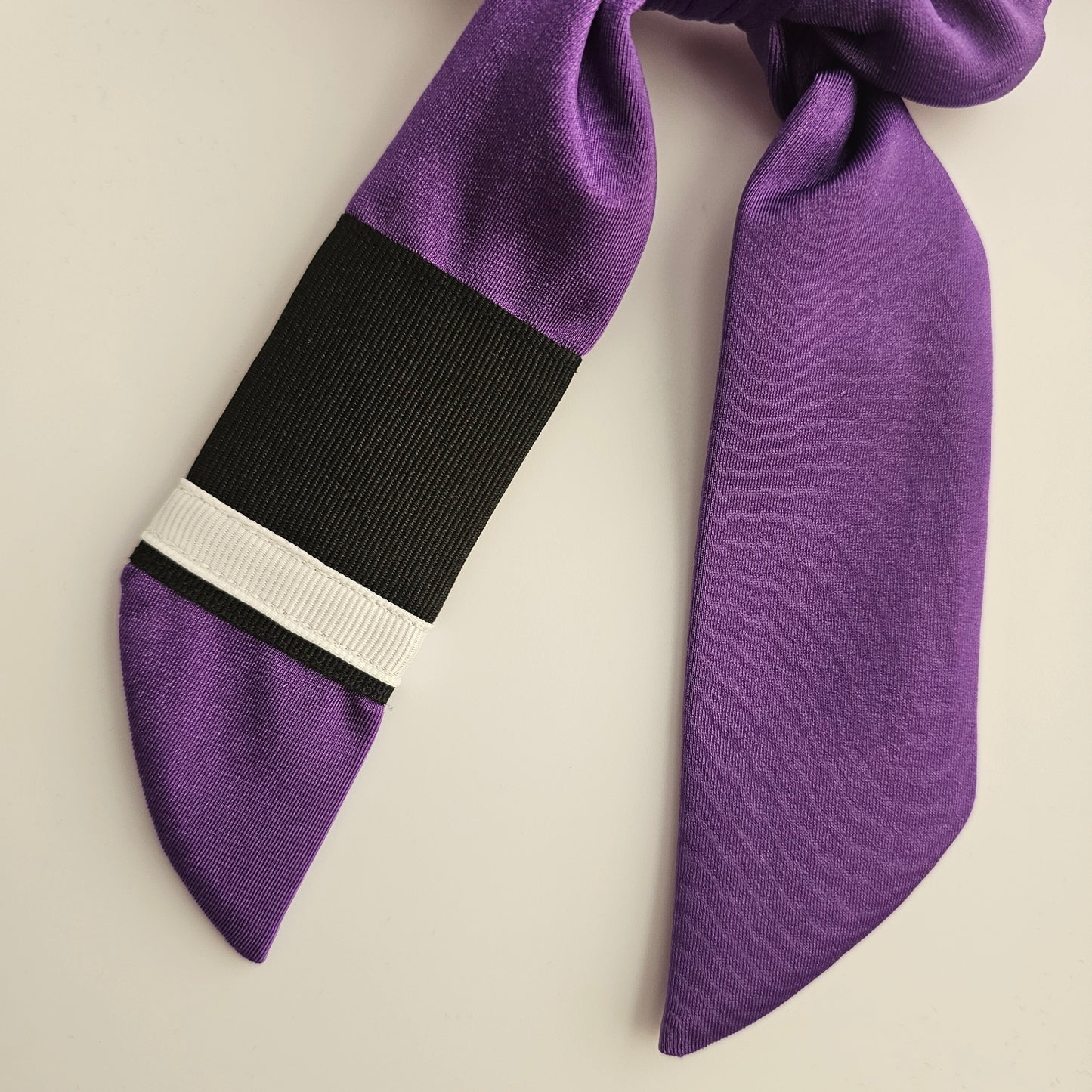 Purple Belt BJJ Ranked Hair Tie Scrunchie