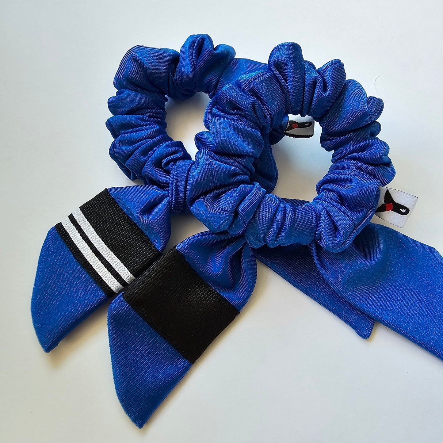 MINI Blue Belt BJJ Ranked Hair Tie Scrunchie