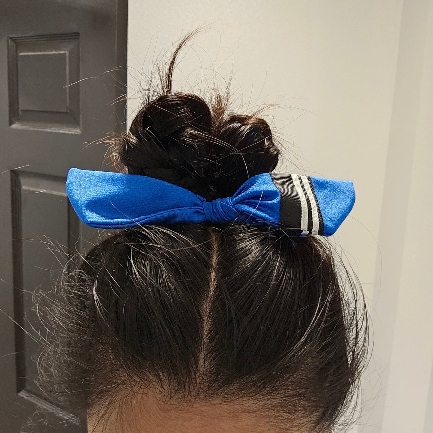 MINI White Belt BJJ Ranked Hair Tie Scrunchie
