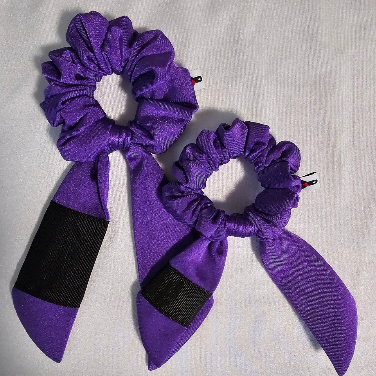 MINI Purple Belt BJJ Ranked Hair Tie Scrunchie