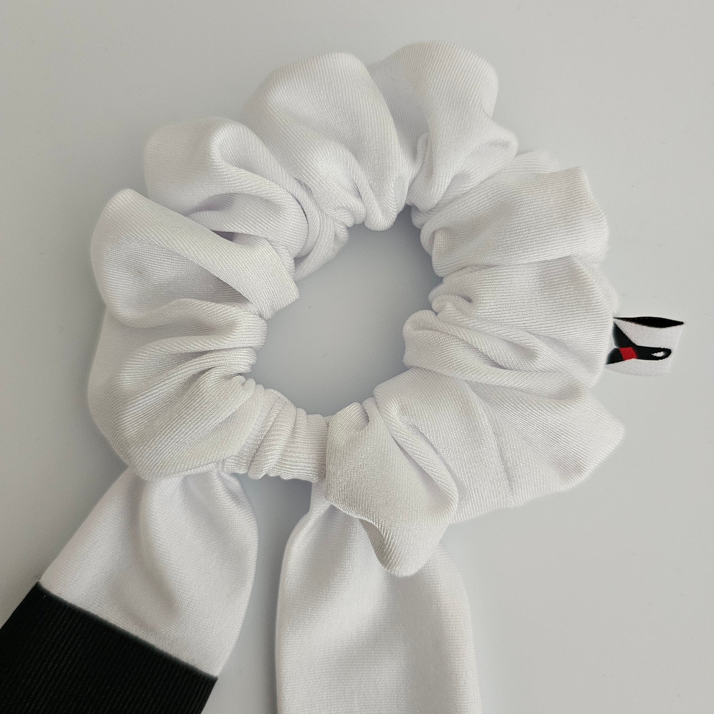 White Belt BJJ Ranked Hair Tie Scrunchie