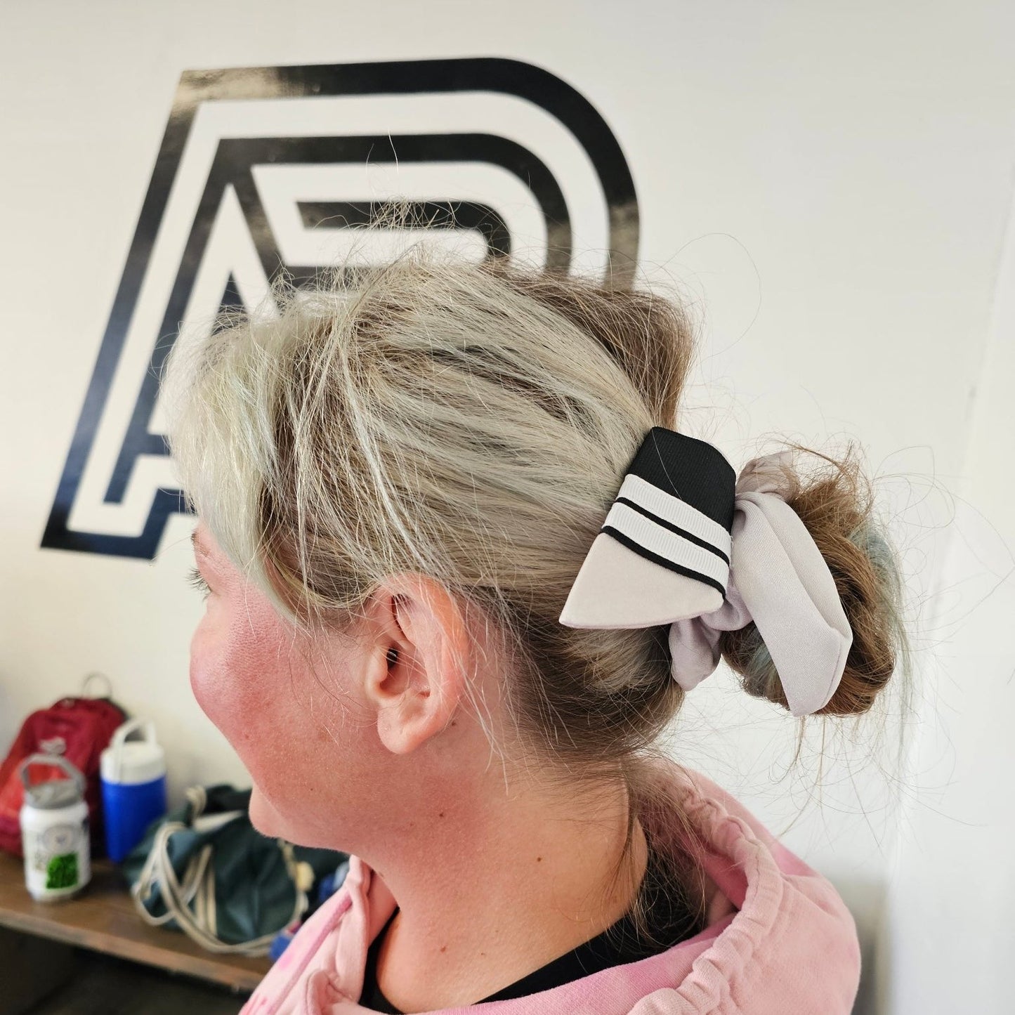 White Belt BJJ Ranked Hair Tie Scrunchie