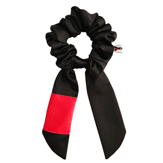 Black Belt BJJ Ranked Hair Tie Scrunchie