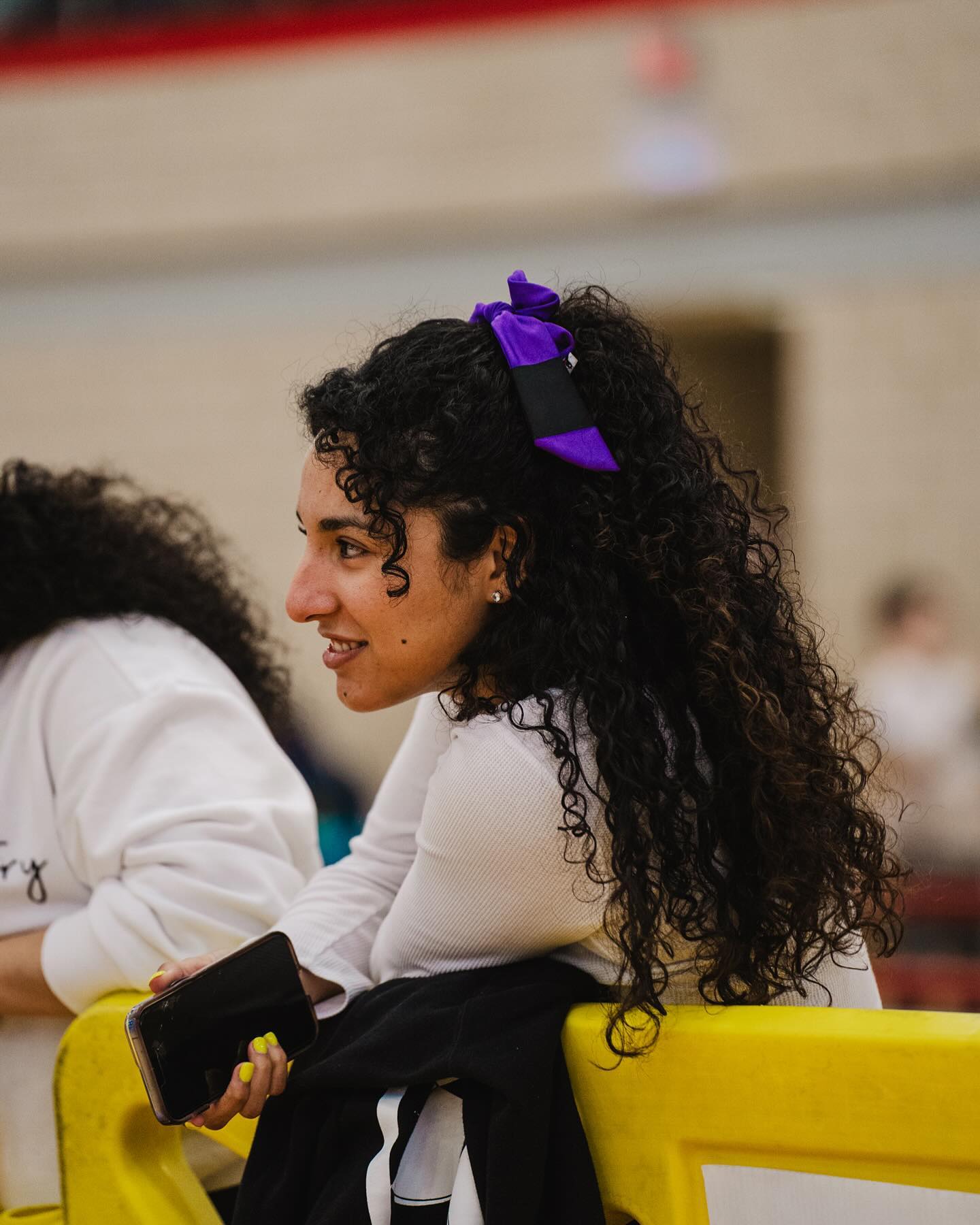 Purple Belt BJJ Ranked Hair Tie Scrunchie