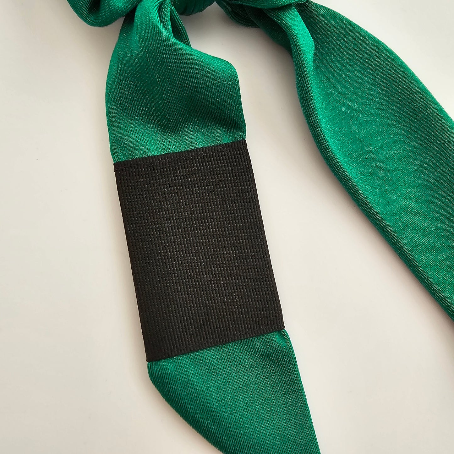 Green Belt BJJ Ranked Hair Tie Scrunchie
