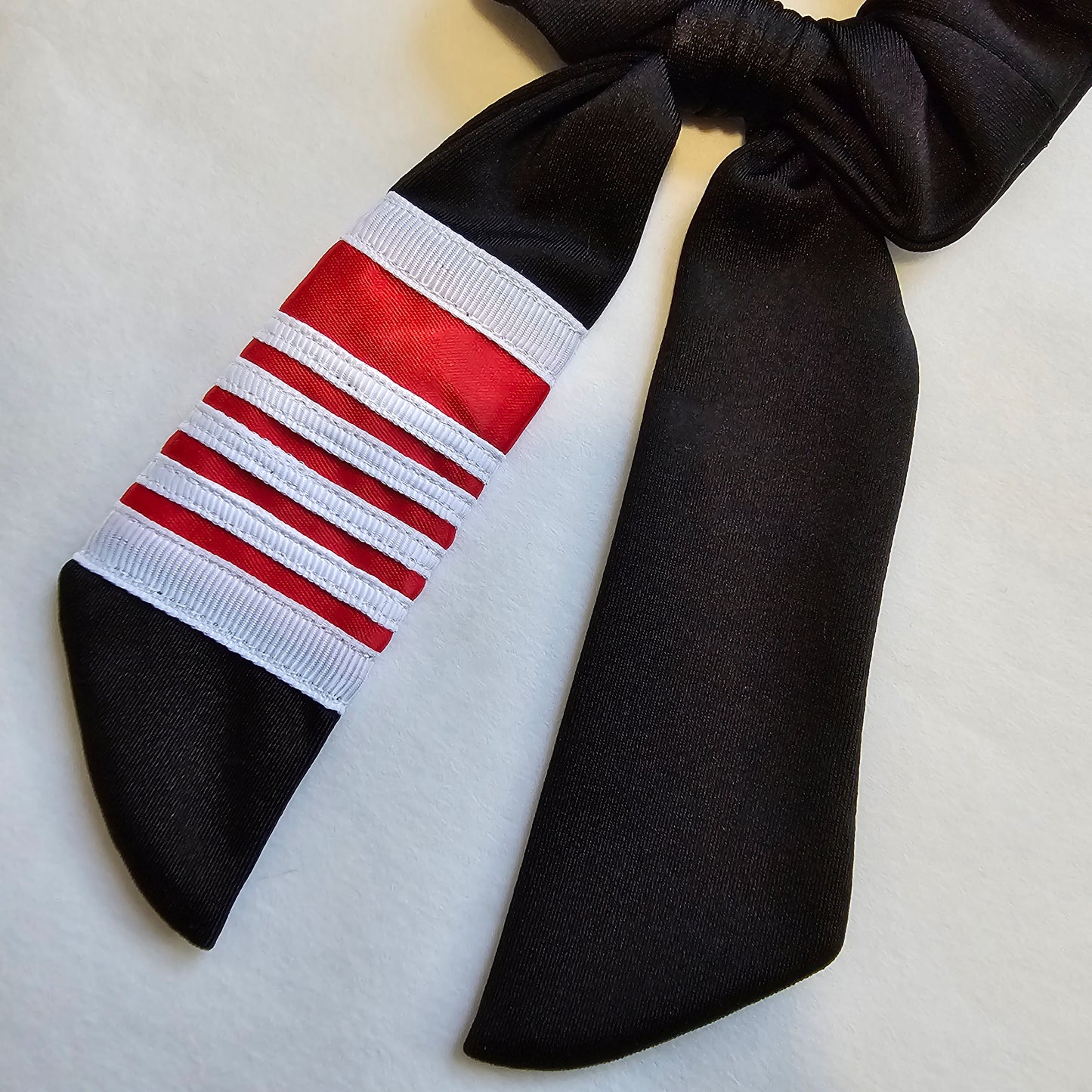 Black Belt BJJ Ranked Hair Tie Scrunchie