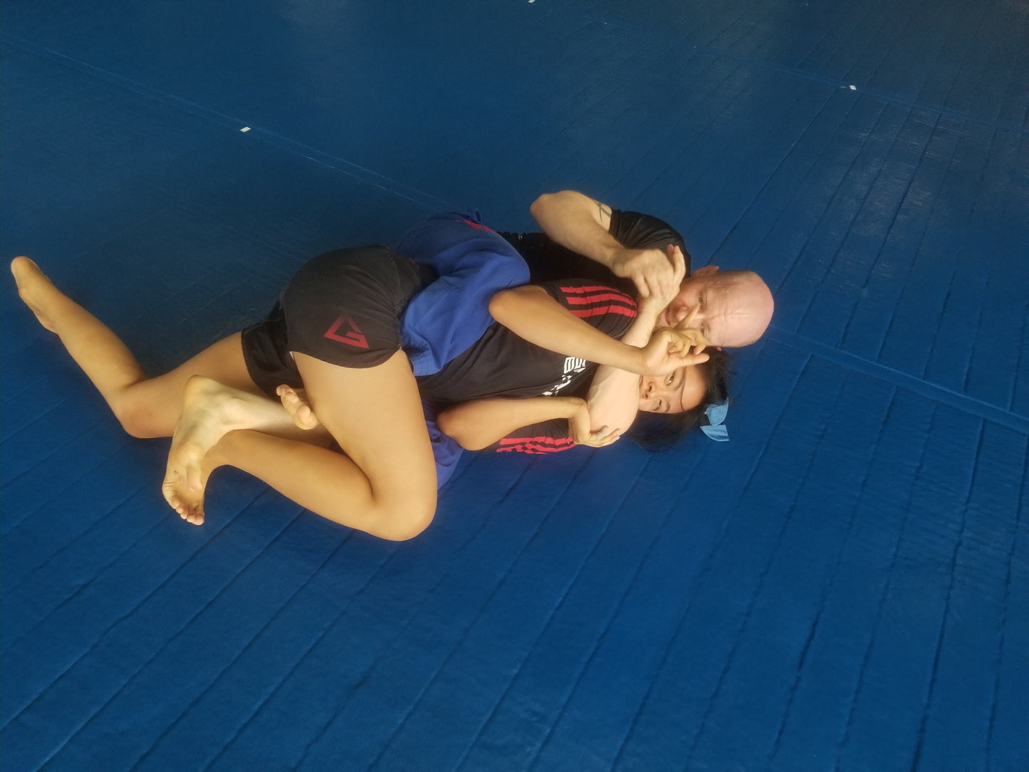 Blue Belt BJJ Ranked Hair Tie Scrunchie