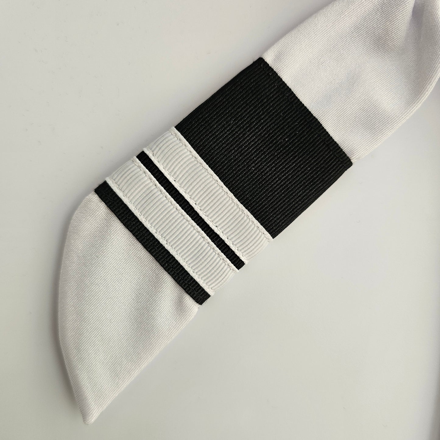 White Belt BJJ Ranked Hair Tie Scrunchie