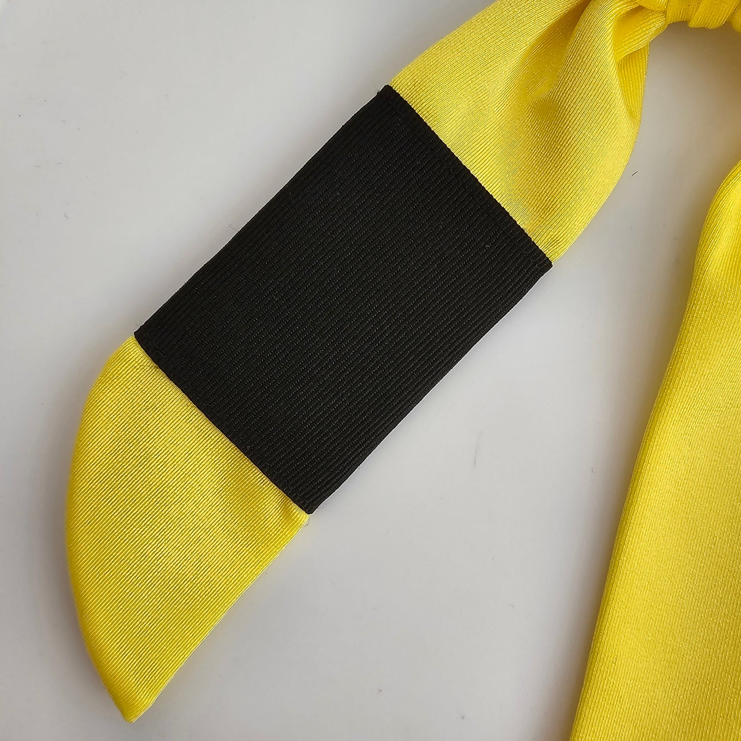 Yellow Belt BJJ Ranked Hair Tie Scrunchie