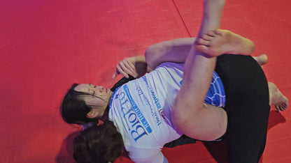 White Belt BJJ Ranked Hair Tie Scrunchie